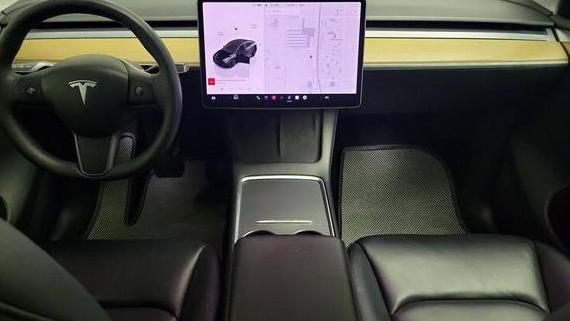 TESLA MODEL Y 2022 7SAYGAEE0NF519442 image